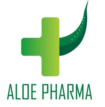 Aloe Vera Pharmacy Logo Vector File Illustrazione stock