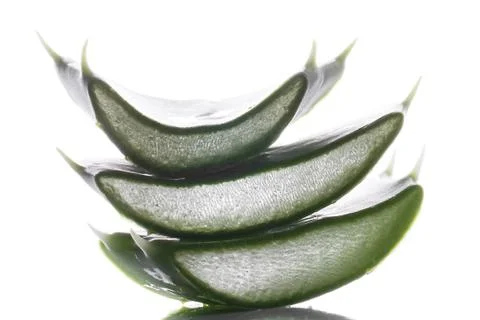 Aloevera on the table Stock Photos