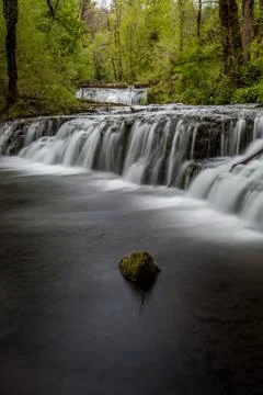 Alone along the river Stock Photos
