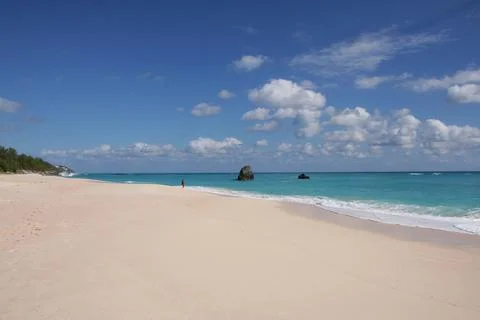 Alone at the beach Fotos Stock