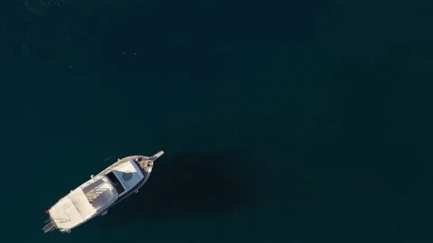 Alone boat Stock Footage 156732517