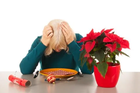 Alone with Christmas Stock Photos