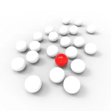 Alone Stock Illustration