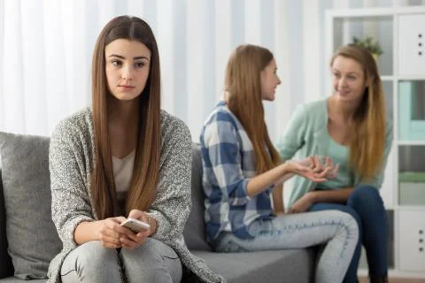 Alone with my problems Stock Photos
