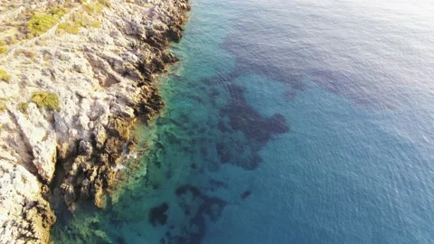 Along the coastline Video stock 163540092