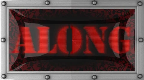 Along on led Stock Footage 8664232