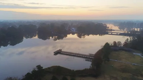 Along the quiet River Stock Footage 120077186