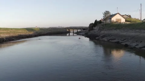 Along the river 库存影片 65394213