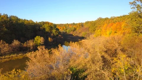 Along the river Stock Footage 96343012