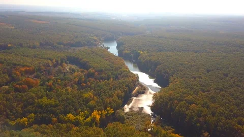 Along the river Stock Footage 96351688