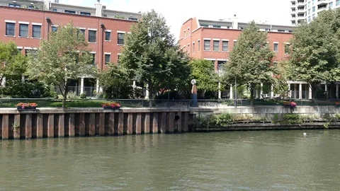 Along the river Stock Footage 97121825