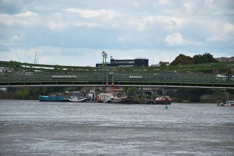 Along the River Thames Stock Photos