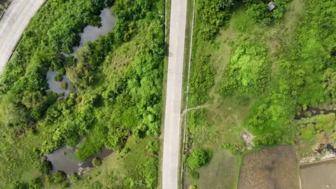 Along the road western tip of Java Stock Footage 285924419