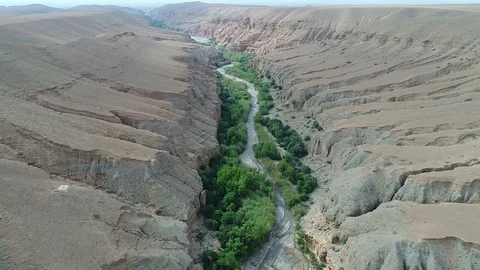 Along the Valley. Stock Footage 91789973