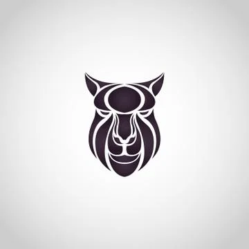 Alpaca logo vector Stock Illustration