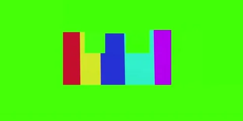Alpahbet E glitch Stock Footage 231510040