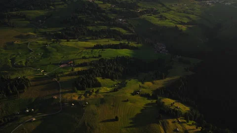 Alpe di Siusi - Seiser Alm - Dolomites - South Tyrol - Italy Stock Footage 346775852