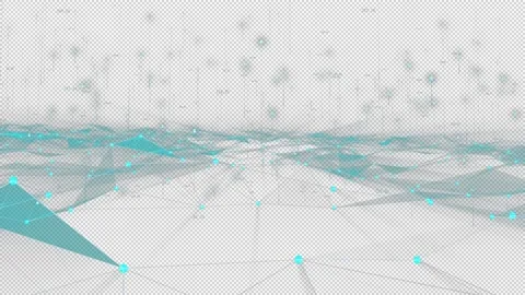 Alpha 5g network signal coverage and technology city elements Video stock 257780058