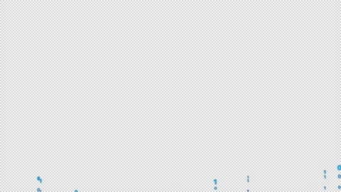 Alpha Binary matrix digital rain 2 Stock Footage 137640581