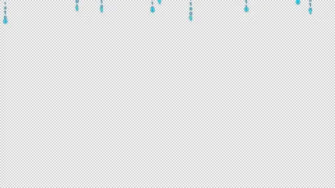 Alpha Binary matrix digital rain 1 Stock Footage 137643379