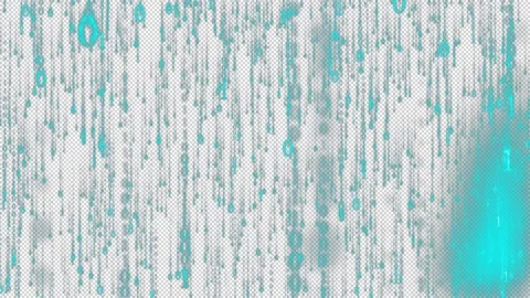 Alpha Binary string information stream Stock Footage 157043095