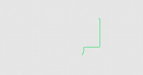 Alpha channel abstract minimalistic talk window icon, Simple light shape basic Video stock 220742301