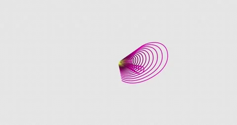 Alpha channel, animation abstract minimalistic geometric element for design and Stock Footage 219791571