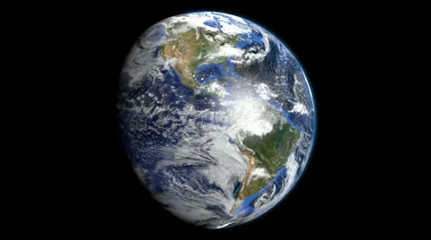 Alpha channel earth Stock Footage 24658540