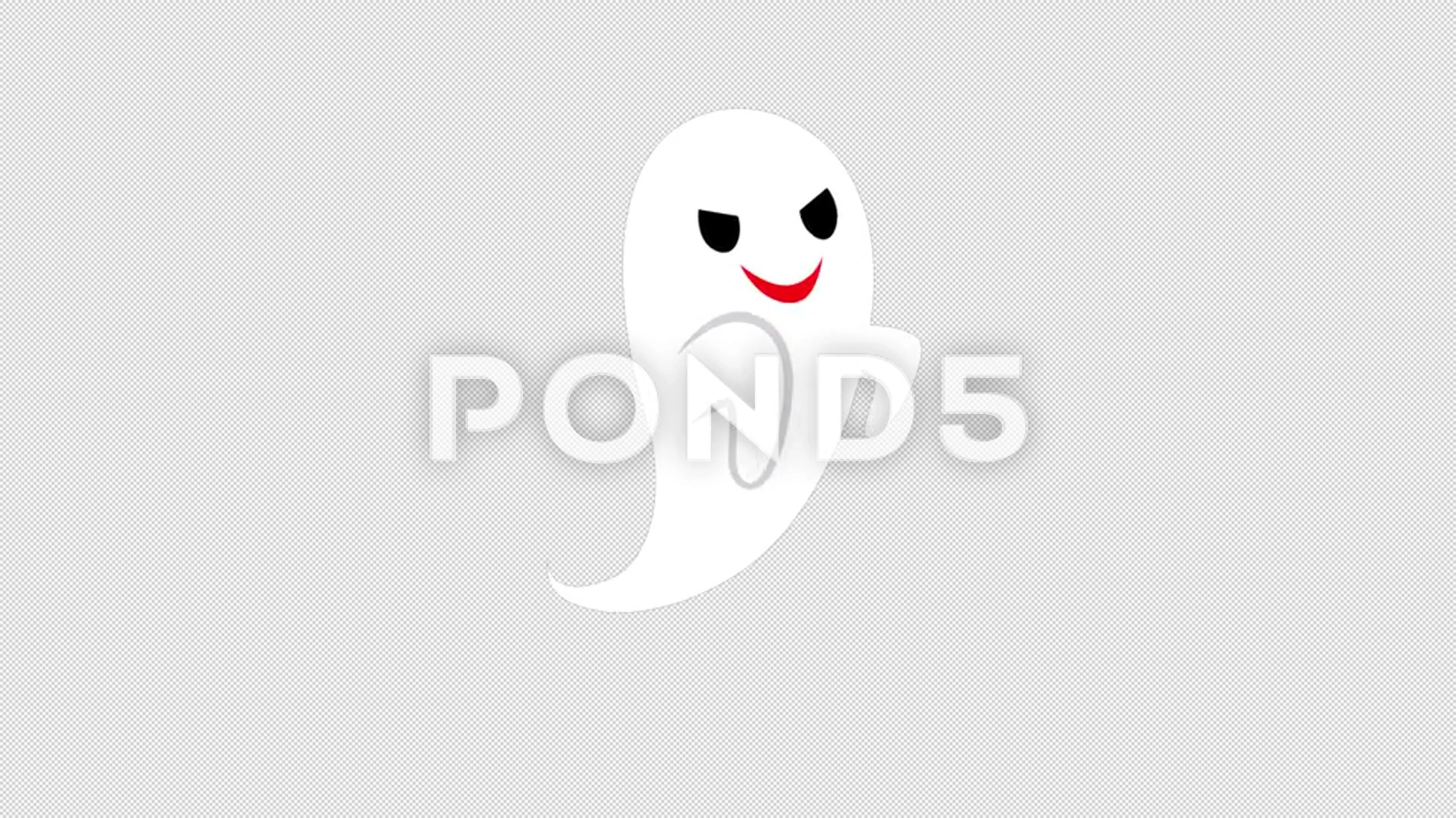 Alpha channel - Ghost flying animation | Stock Video | Pond5