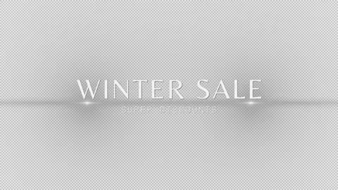 Alpha channel is included. Winter sale. Super discount (dumping, percentages). Video stock 227628362
