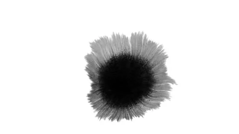 Alpha Channel Ink-02 Stockbeeldmateriaal 111898616