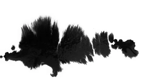 Alpha Channel Ink-03 Stockbeeldmateriaal 111898606