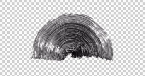 Alpha Channel Paint Mini Circles Collection for Transition and Motion Design Stock Footage 54053988