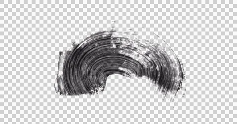 Alpha Channel Paint Mini Circles Collection for Transition and Motion Design 2 Stock Footage 54054115