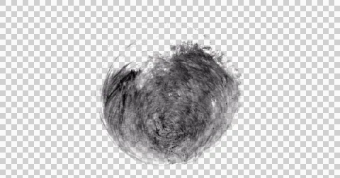 Alpha Channel Paint Points Collection for Transition and Motion Design Stock Footage 54054282