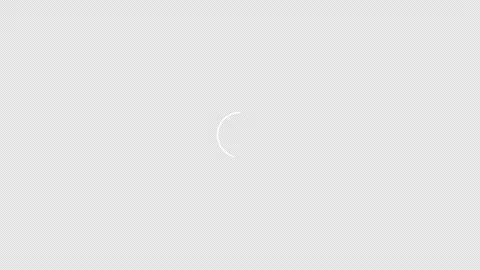 Alpha channel transparency Minimalist loading spinner icon rotating smoothly in Stock Footage 348825675