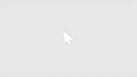 Alpha channel White arrow cursor moving from top to bottom on a black screen Stock Footage 347471810