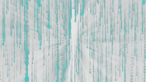 Alpha computer binary digital coding information flow scrolling Stock Footage 172138341
