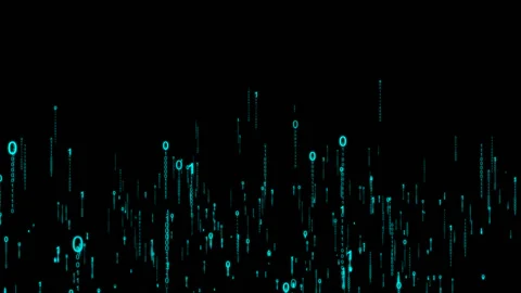 Alpha Computer data program code Stock Footage 122414910