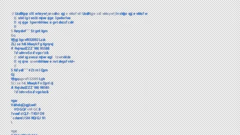 Alpha computer network programming code screen scrolling Stock Footage 154439773