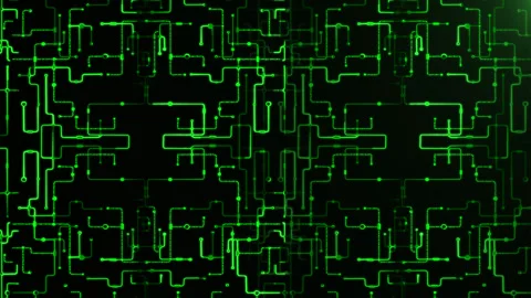 Alpha CPU chip processor Stock Footage 125362887