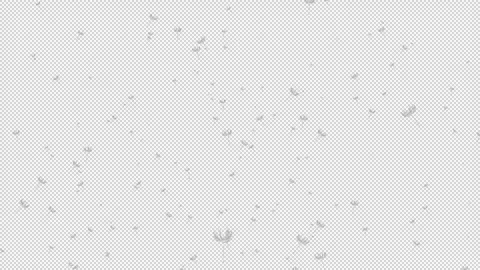 Alpha dandelions flying to the sky Stock Footage 292635731
