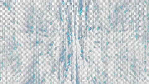 Alpha Digital rain information flow data flow binary digital string big data Stock Footage 149636965