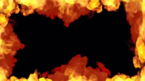 Alpha Flame combustion Stock Footage 123031087