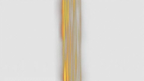 Alpha Golden energy column lines emission Stock Footage 290994860