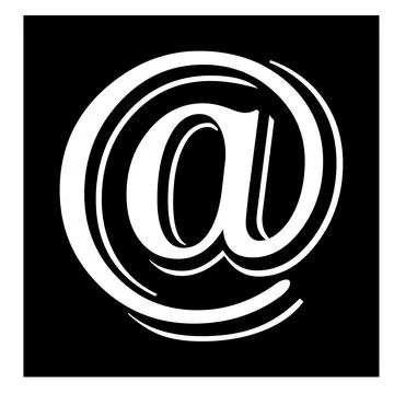 Alpha Icon Stock Illustration
