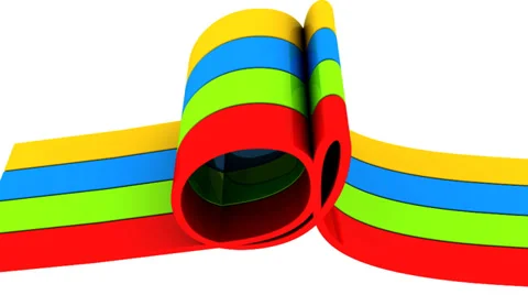 Alpha - Lines (HD) Video stock 34446520