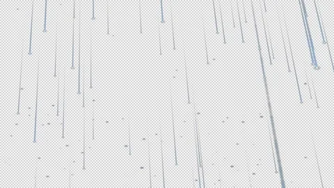 Alpha Night sky meteor shower Stock Footage 288096007