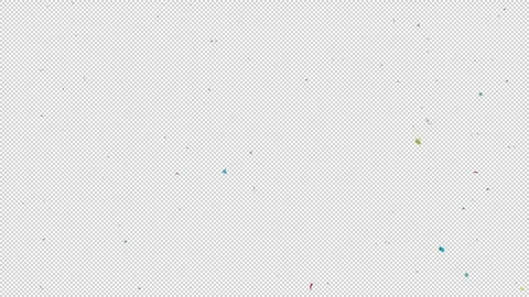 Alpha Particle Colored Fireworks Explosion Stock Footage 321787702