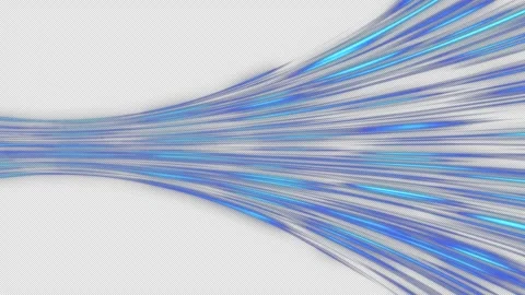 Alpha Particle flow light lines Stock Footage 295405239